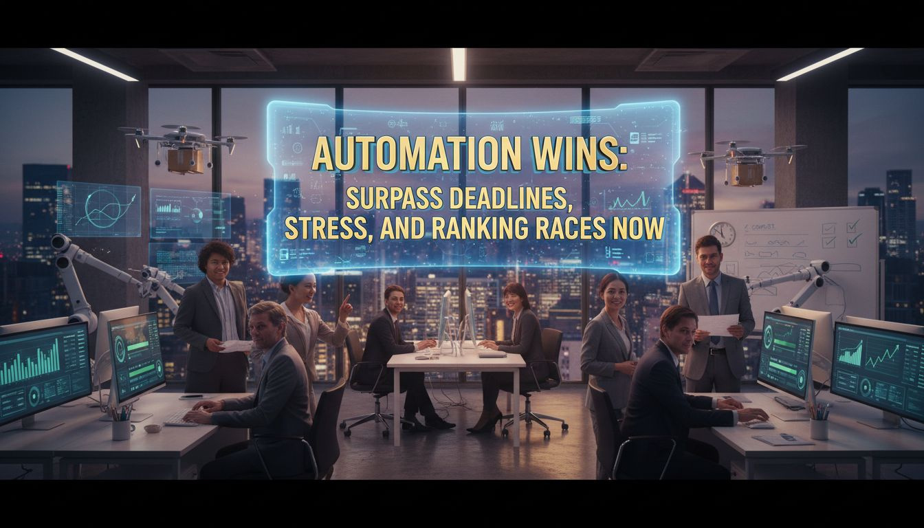 Marketing team balances tight deadlines with automation to reduce stress and boost rankings